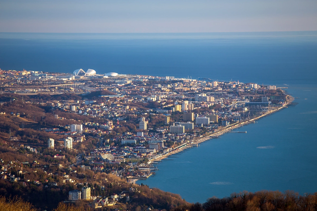 Город Сочи пять раз менял название, и они все разные! Мало какой город, кроме Зарайска, может этим похвастаться. Фото © Shutterstock / FOTODOM / Sergey Lavrentev