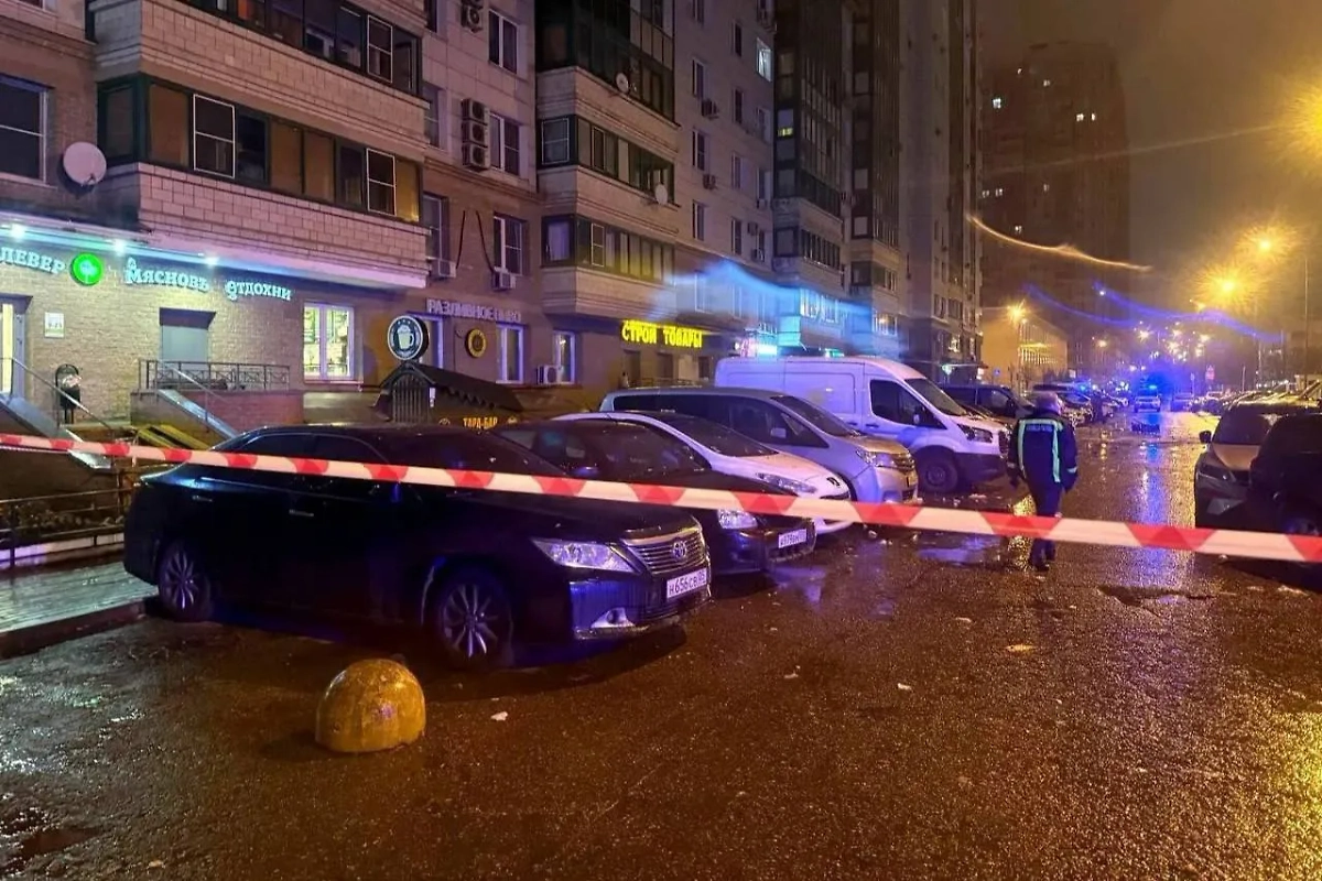 Место происшествия. Фото © Telegram / Вороьёв LIVE