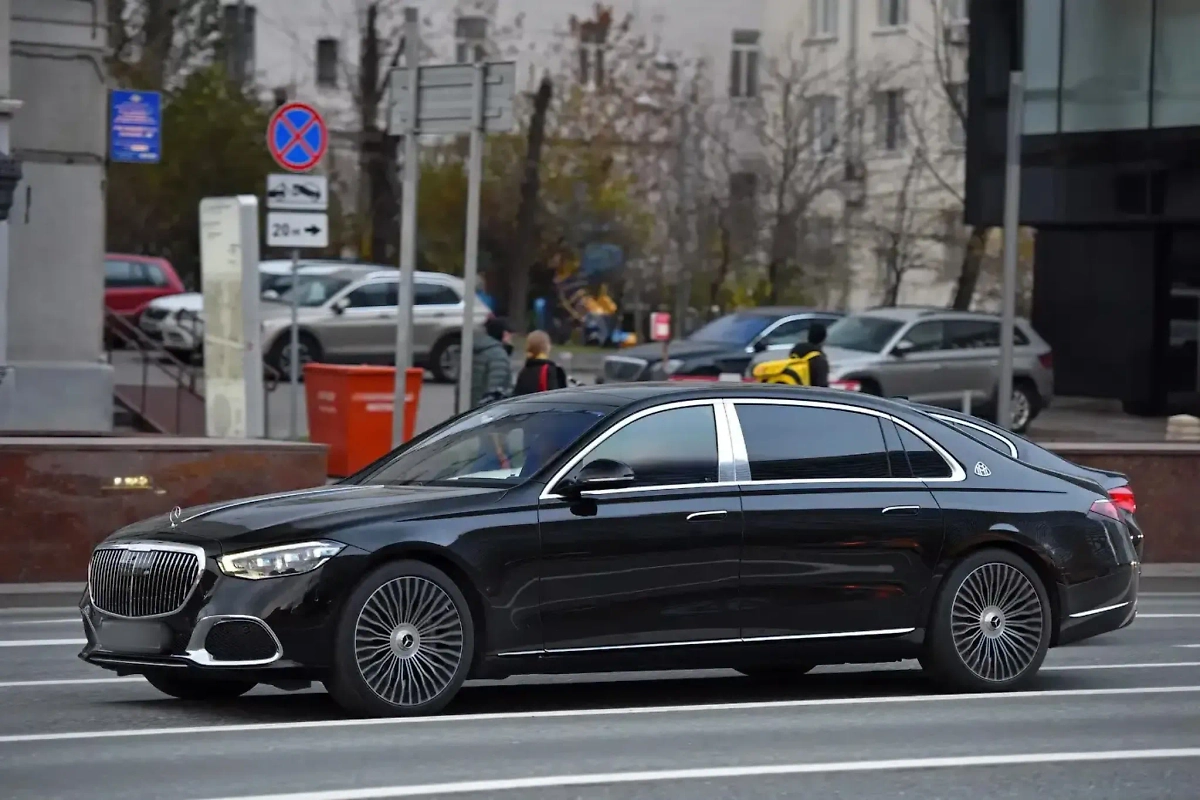 Maybach — рабочая «лошадка» Ибрагима Сулейманова. Фото © nomerogram.ru