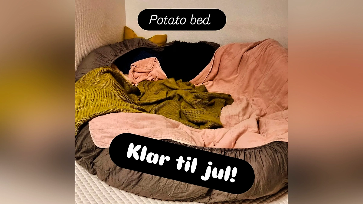 Так выглядит «картофельная» кровать зумеров. Фото © Instagram (соцсеть запрещена в РФ; принадлежит корпорации Meta, которая признана в РФ экстремистской) / ottovg1