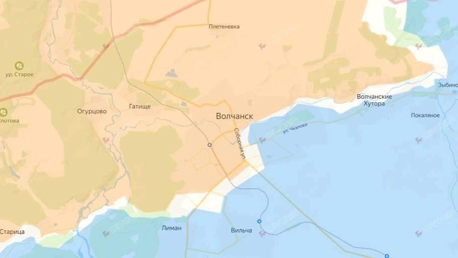 Карта СВО на 6 ноября 2025 года. Армия России продвигается в Волчанске. Фото © divgen.ru