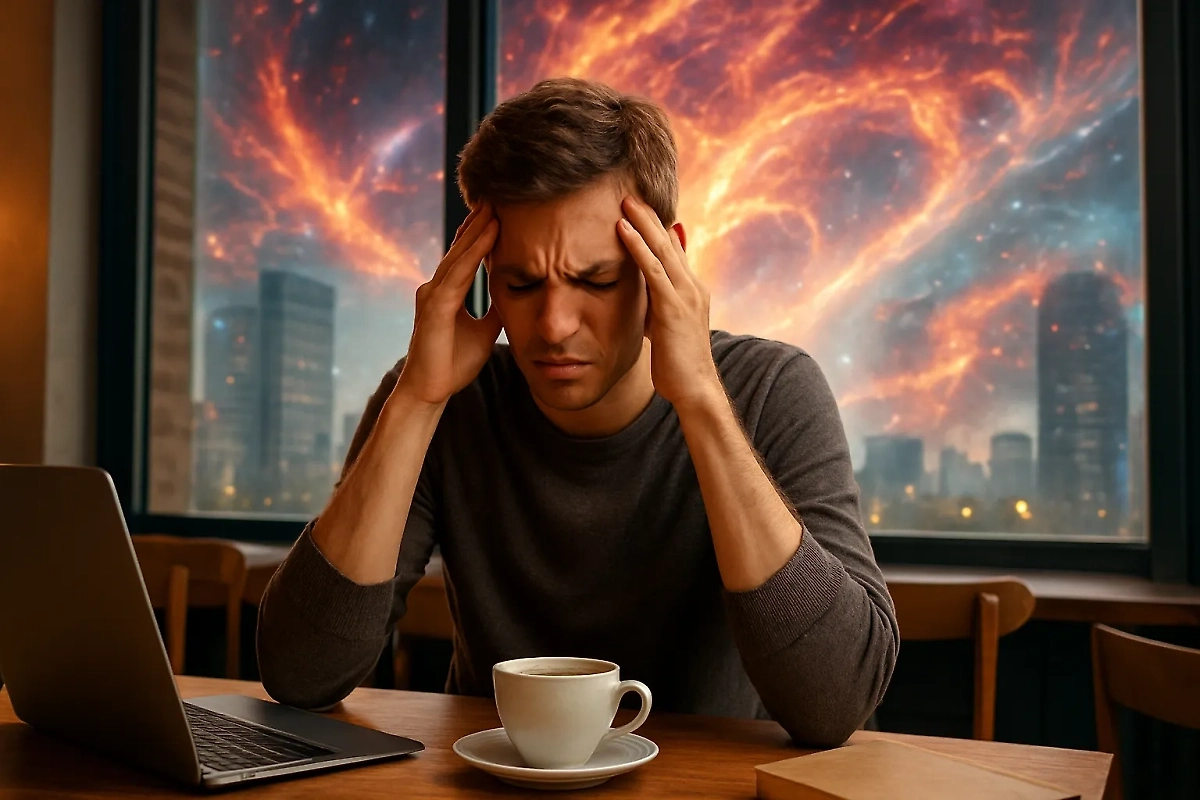 Опасно для организма: что нельзя делать во время сильной магнитной бури? Фото © ChatGPT