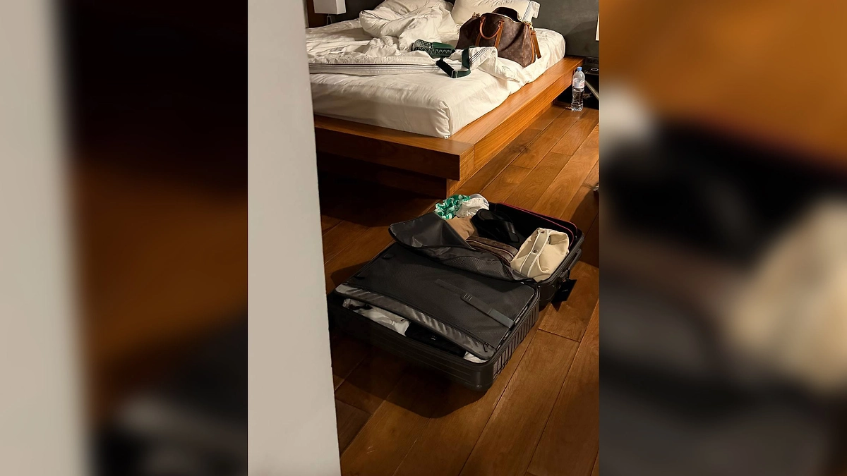 Спортсмен выгнал блогершу из квартиры. Фото © Telegram / NIKKI SEEY