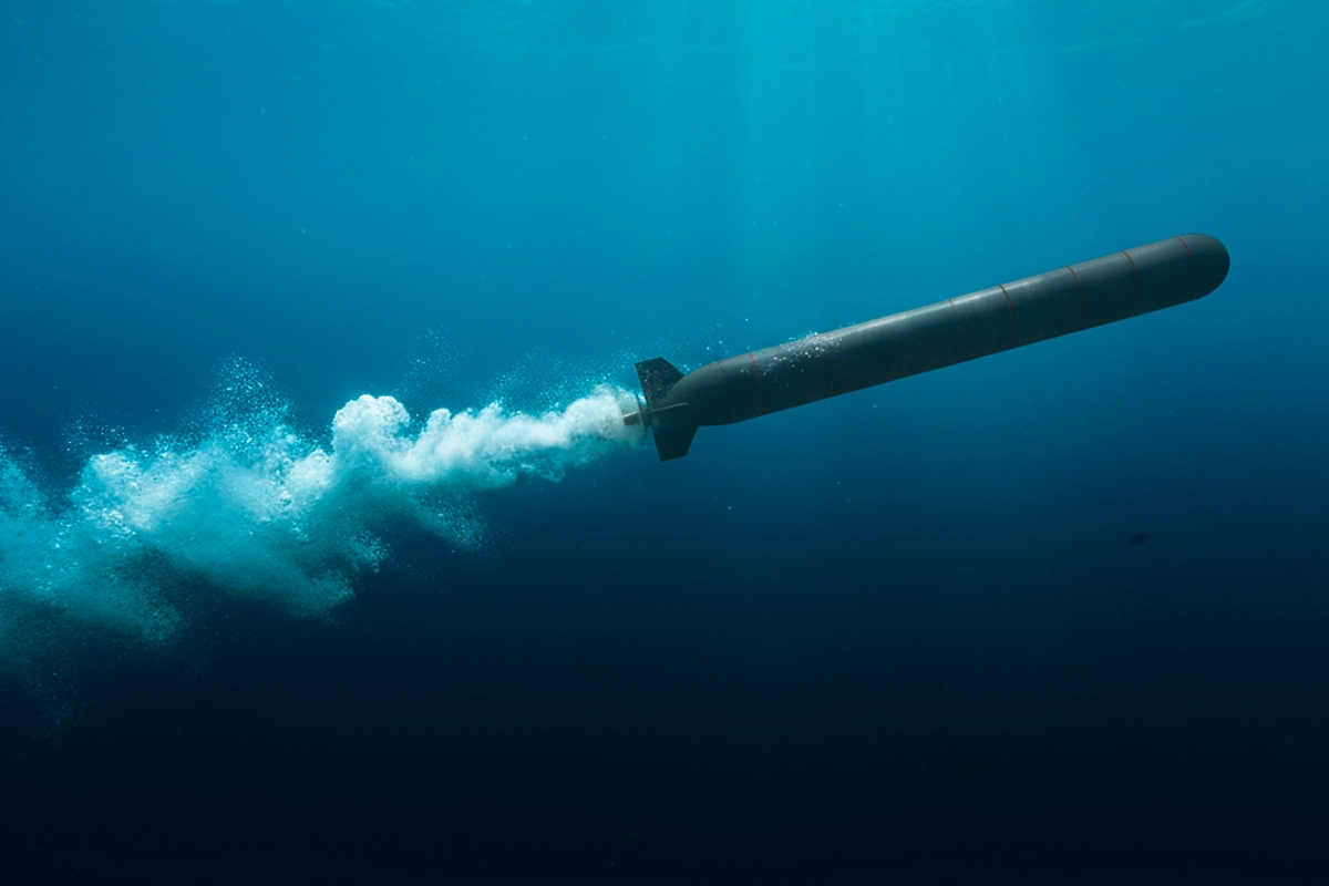 Новейшая российская ядерная торпеда «Посейдон». Фото © Gemini Nano Banana