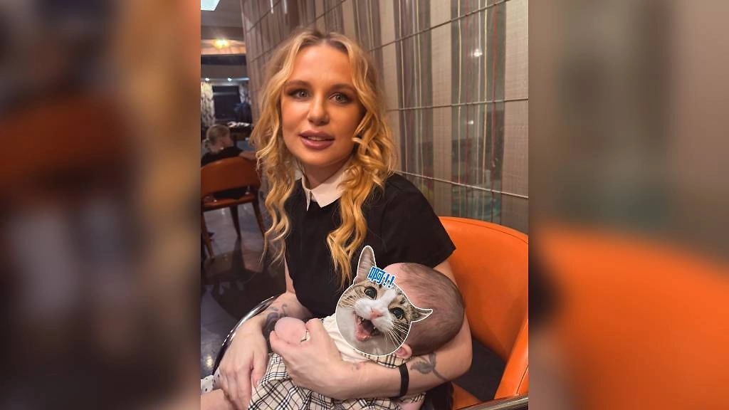 Валерия Гай Германика с внучкой. Фото © Telegram / Валерия Гайя Германика