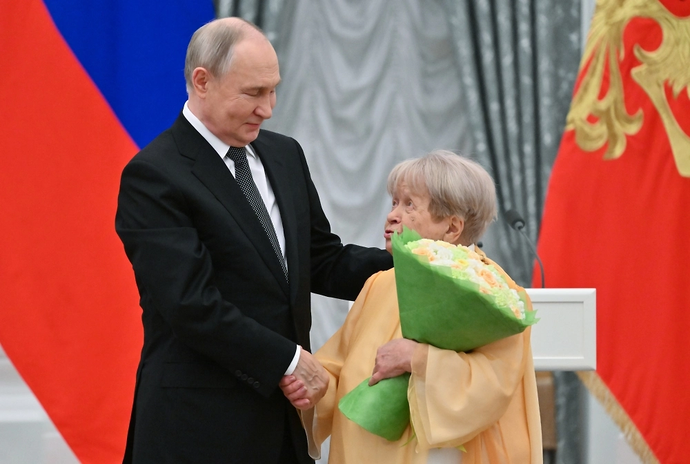 Александра Пахмутова получила поздравление от Владимира Путина. Фото © РИА Носоти / Кристина Кормилицына