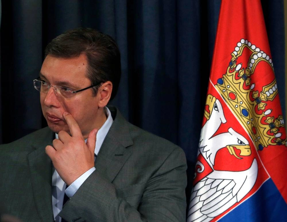 Лондонский ученик: у Вучича в Англии было тёмное прошлое. Фото © ТАСС / АР / Darko Vojinovic