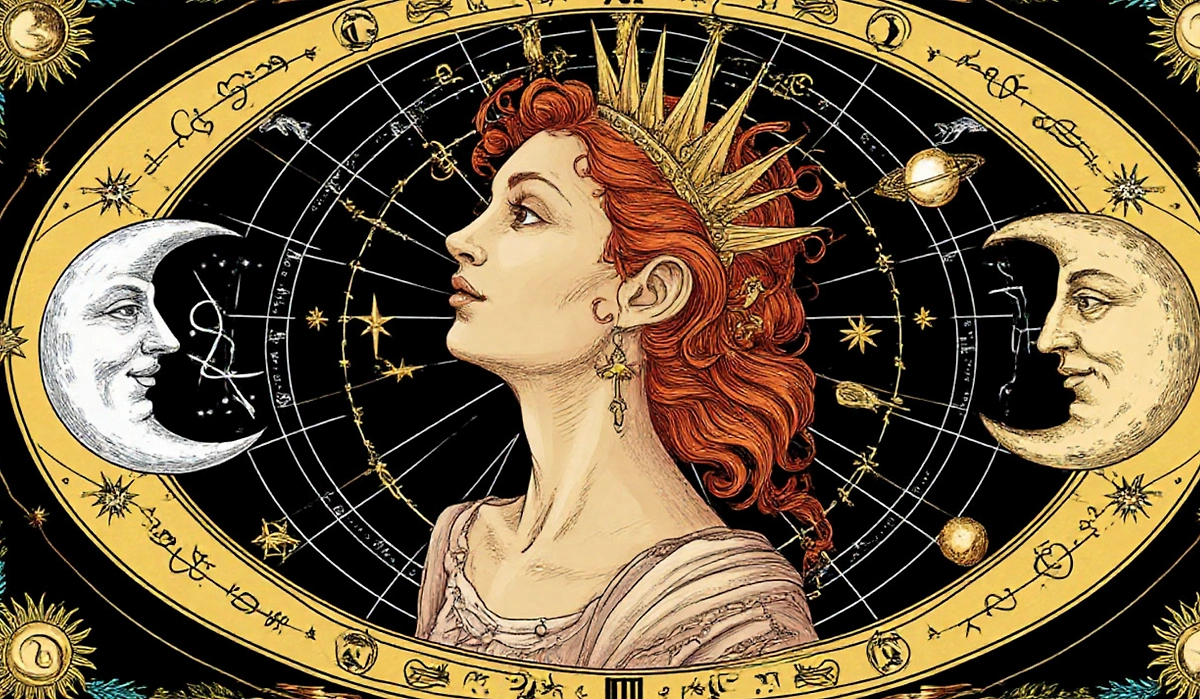 Натальная карта человека через аспекты асцендента показывает, как «внешний» знак зодиака взамодействует с планетами. Фото © «Шедеврум»