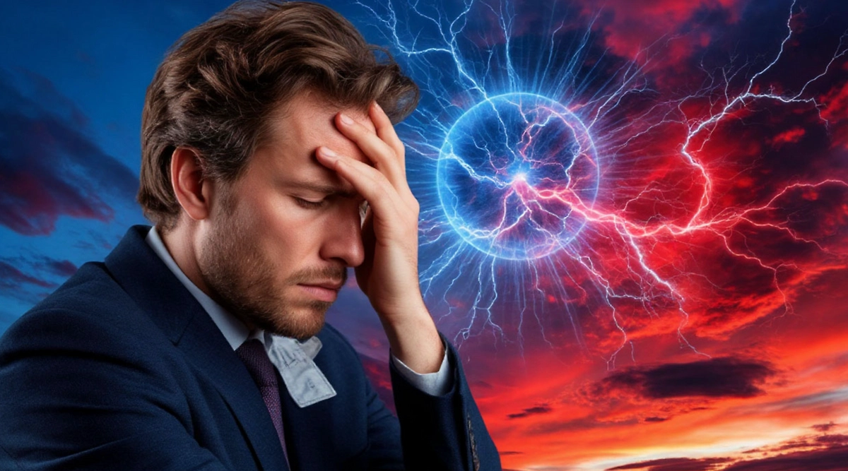 Что нельзя делать во время сильной магнитной бури, как её пережить, как защитить здоровье. Фото © «Шедеврум»