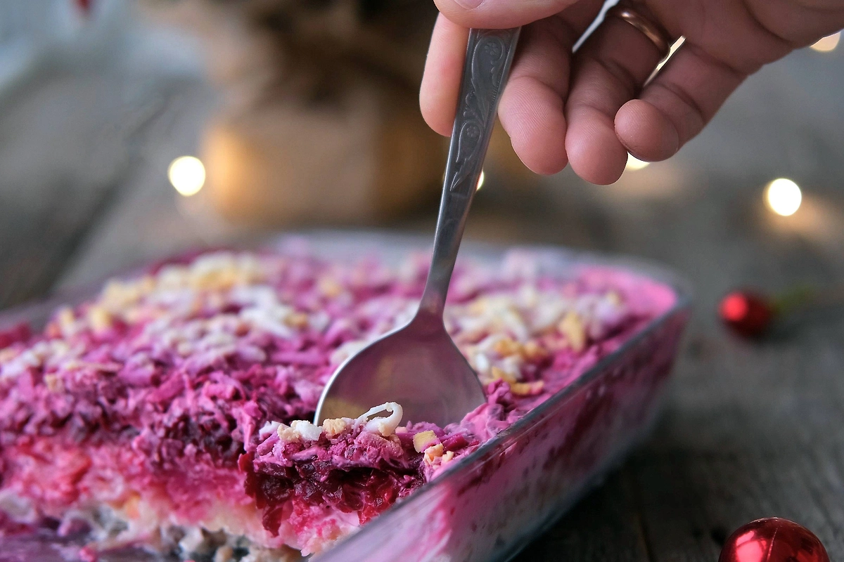 Классический рецепт селёдки под шубой. Фото © Shutterstock / FOTODOM / smile23