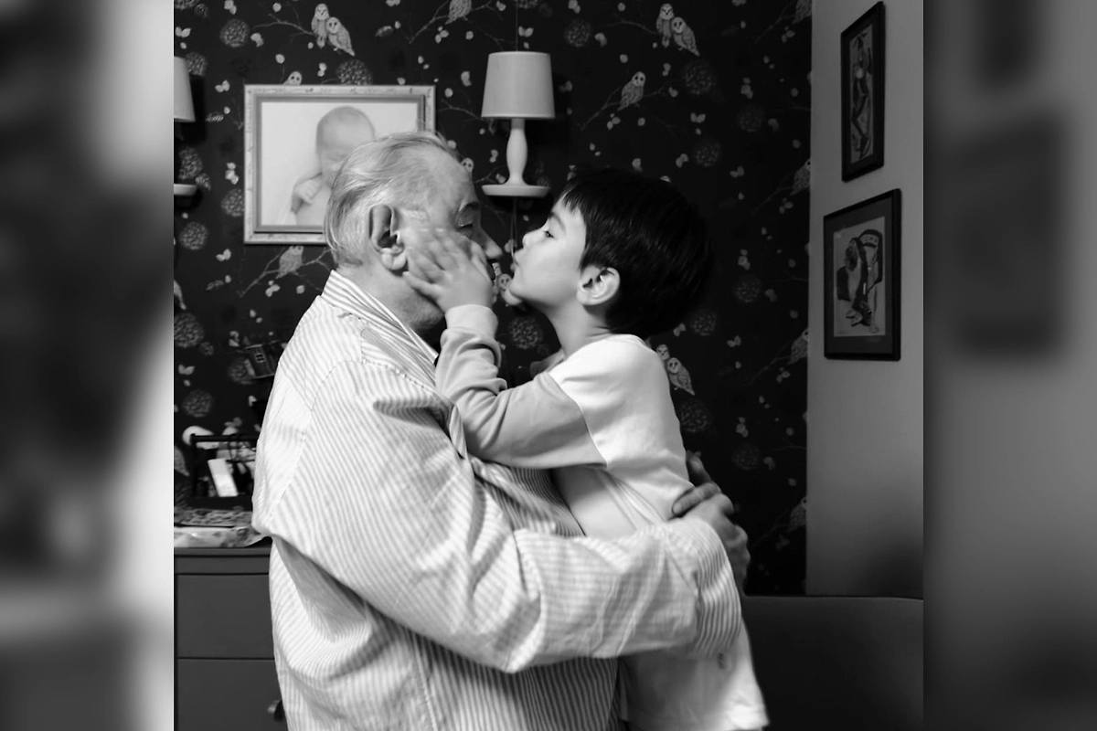 Петросян с пятилетним сыном. Фото © Instagram (признан экстремистской организацией и запрещён на территории Российской Федерации) / bruhunova