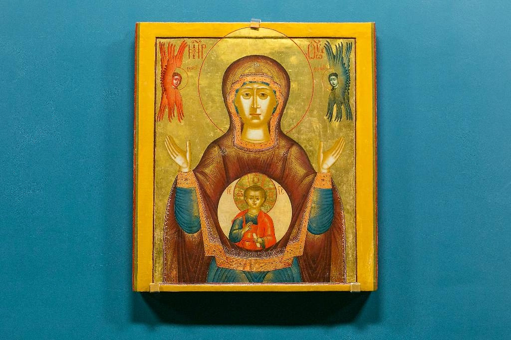 «Оранта» — это не только жест рук на иконах. Это ещё и целая иконописная традиция. Фото © ТАСС / URA.RU / Владимир Андреев