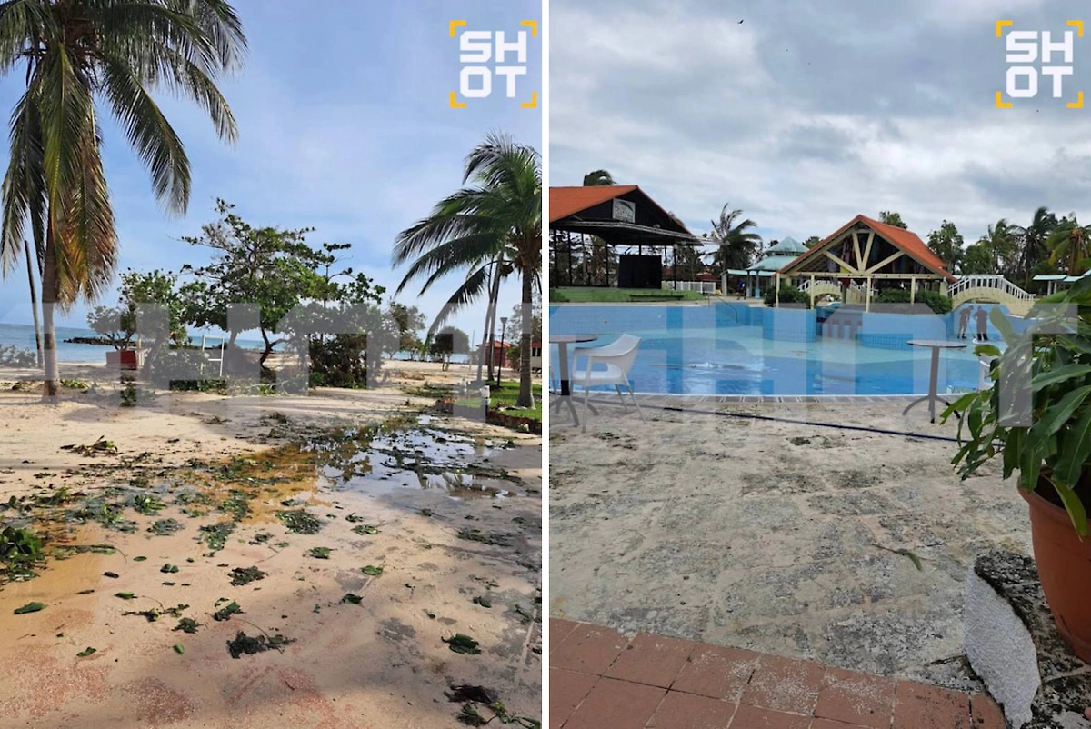 Отель на Кубе после урагана. Фото © SHOT