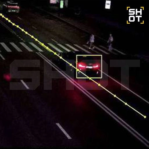 Момент нарушения зафиксировала камера ГИБДД. Фото © Telegram / SHOT