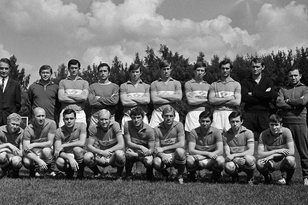 Июль 1970 г. СССР. Игроки московской футбольной команды «Спартак». Фото © ТАСС / Вячеслав Ун Да-Син