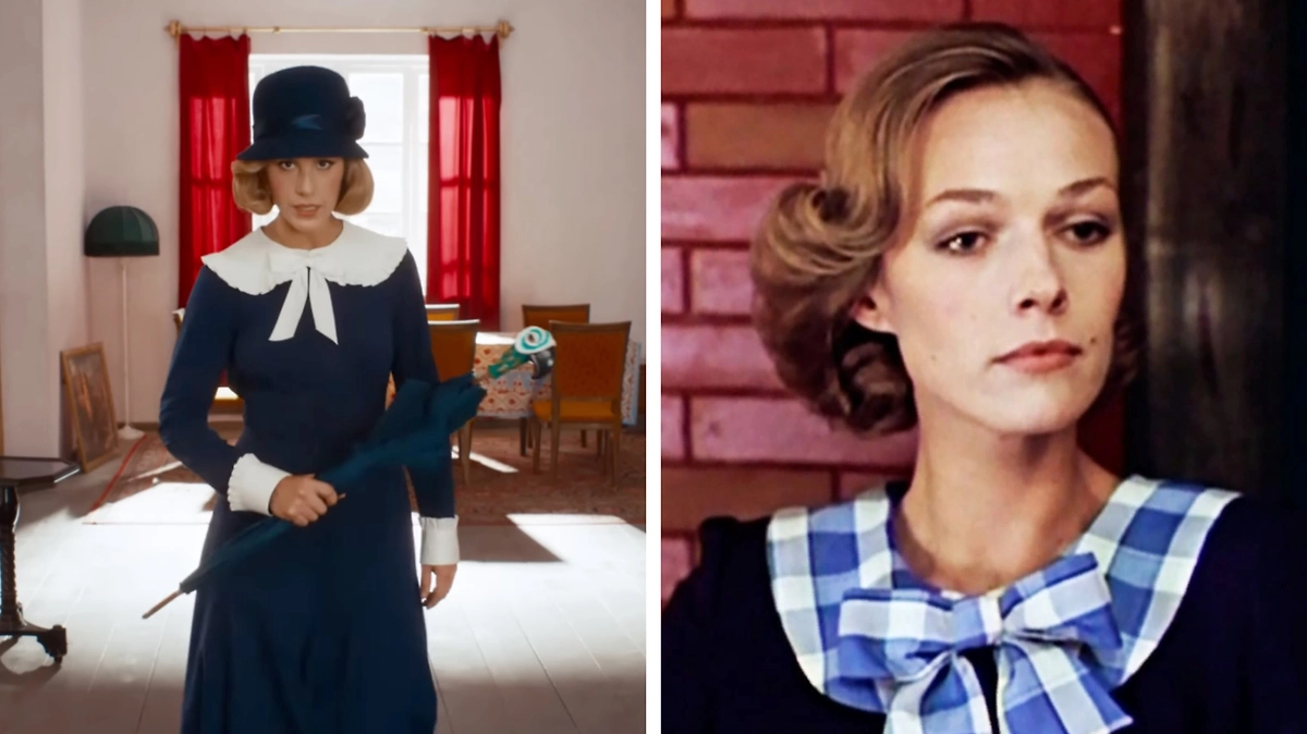 Фото © YouTube / Central Partnership, © Кадр из фильма «Мэри Поппинс, до свидания», режиссёр Леонид Квинихидзе, сценаристы Владимир Валуцкий, Памела Линдон Трэверс / Kinopoisk