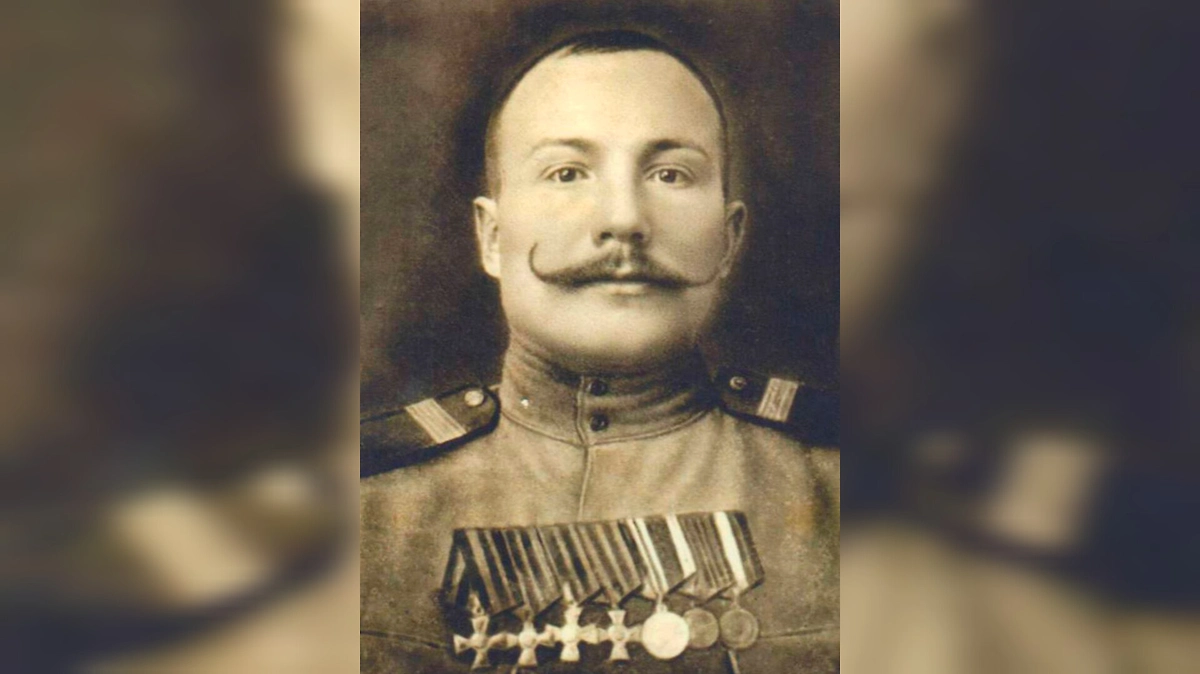 Музыкант Аввакум Волков, полный кавалер Георгиевского креста. Он был очень смекалистым. Фото © Telegram / Чёрные береты Каспия