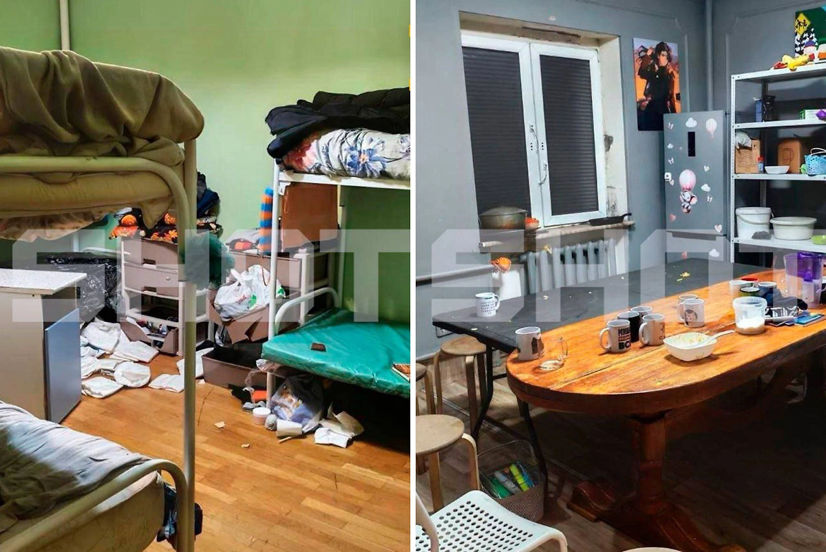 Обстановка внутри рехаба для детей. Фото © Telegram / shot