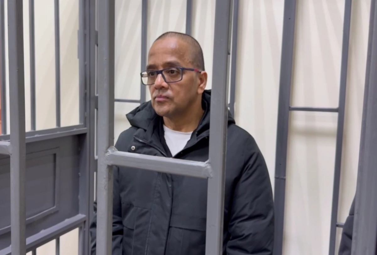 Александер Анте на суде в ДНР. Фото © Telegram / genprocrf