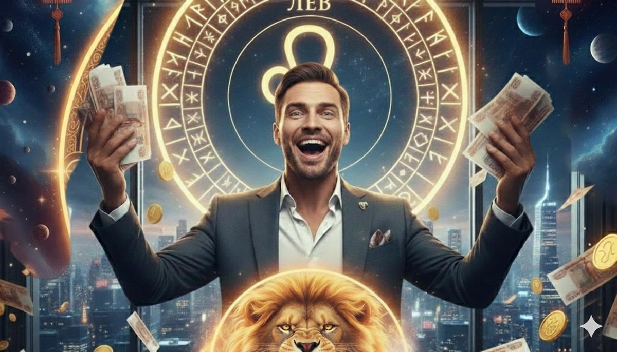 Гороскоп Лев-мужчина на 2026 год Лошади. Фото © Nano Banana AI