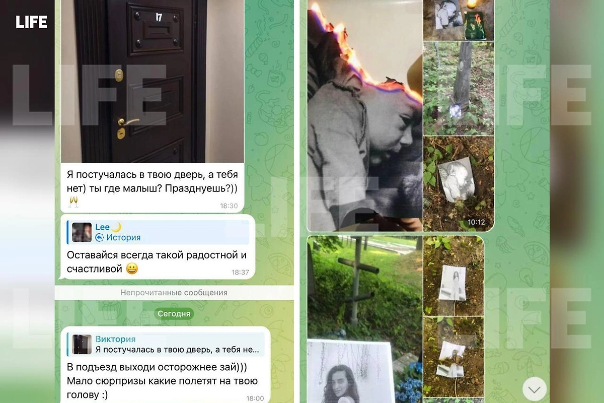 Угрозы неизвестных супруге Влада Соколовского. Фото © Life.ru