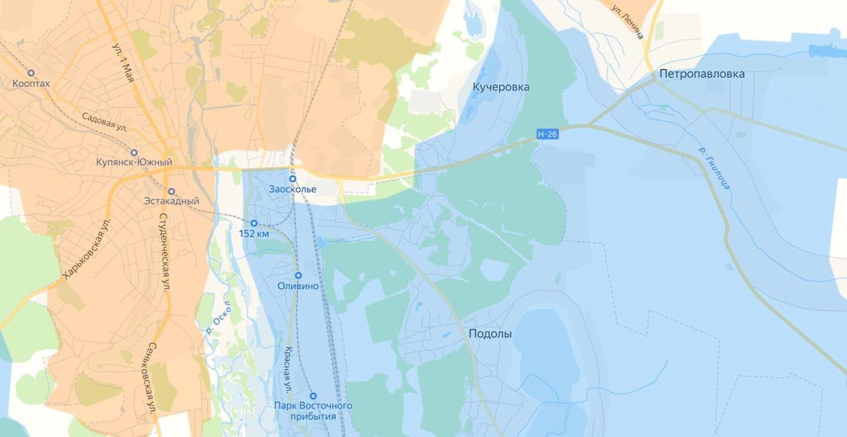 Карта СВО на 8 декабря 2025 года. Армия России продвигается в Купянске. Фото © divgen.ru