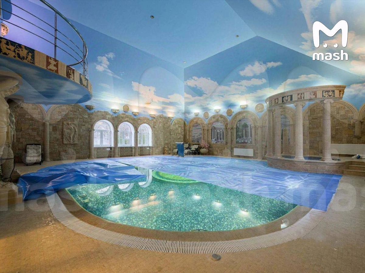 Подмосковный особняк Лободы. Фото © Telegram / Mash