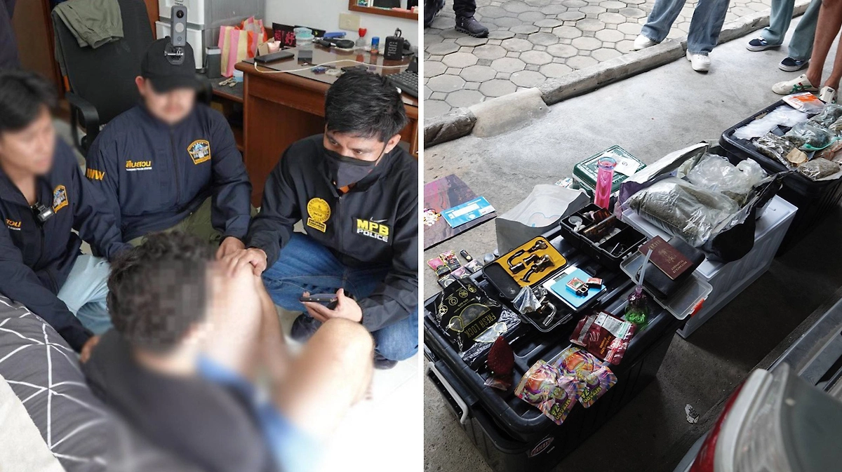 В Бангкоке задержали россиян с крупной партией марихуаны по QR-кодам. Фото © Telegram / SHOT