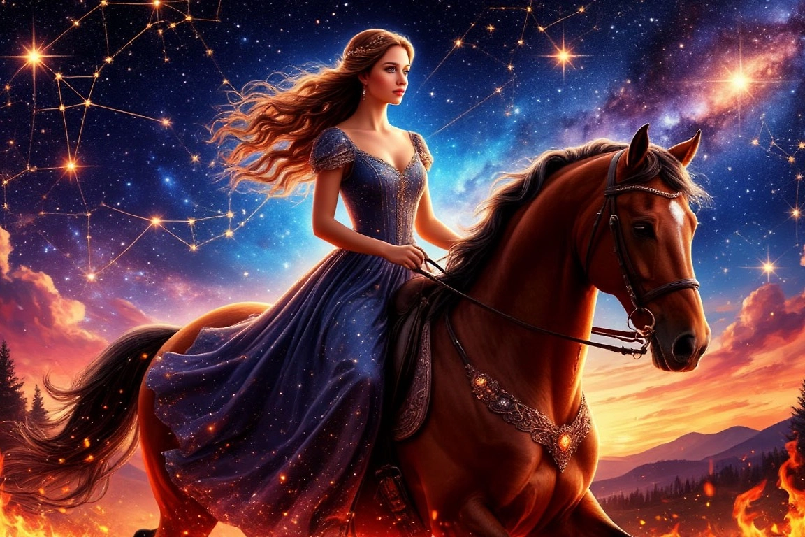 Какие знаки зодиака получат кармическое очищение в год Лошади 2026. Фото © «Шедеврум» 