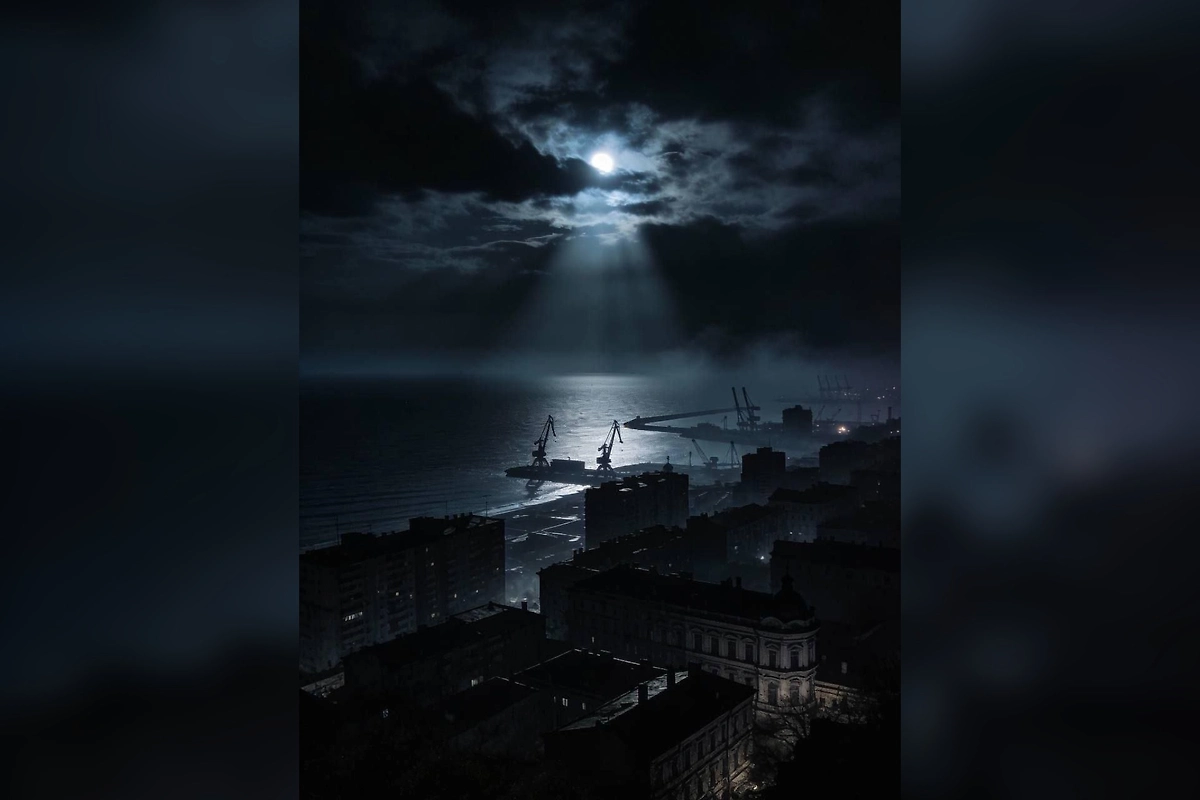 В Одессе после удара «Кинжалов» наступил блэкаут. Фото © Telegram /Политика Страны