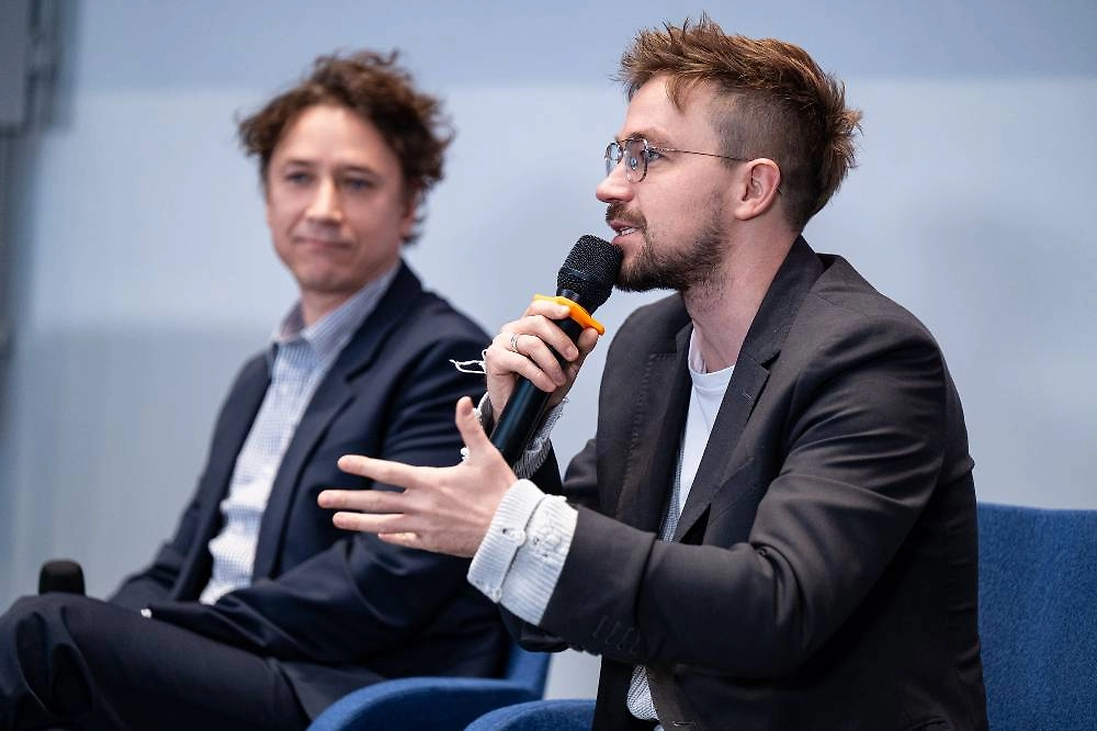 Предпремьерная встреча с создателями и актёрами фильма «Буратино» прошла в московском офисе VK. Фото © Предоставлено Life.ru