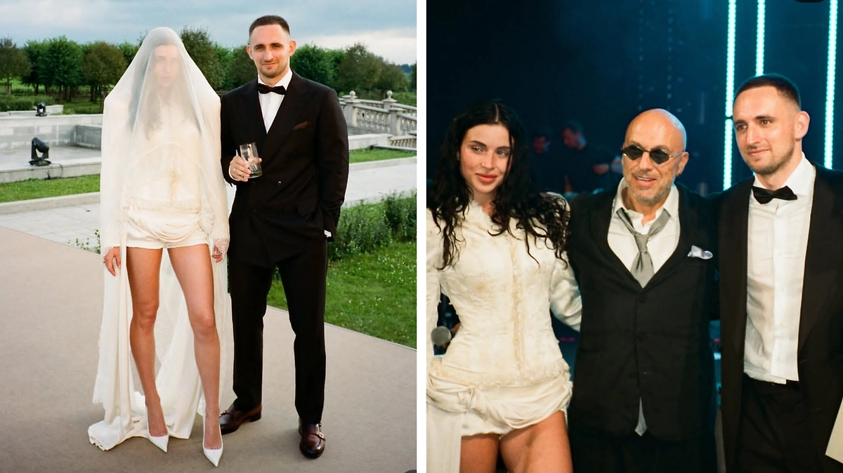 Адель Вейгель и Михаил Литвин сыграли дорогую шикарную свадьбу в 2025 году. Фото © Instagram (признан экстремистской организацией и запрещён на территории Российской Федерации) / mikhail_litvin