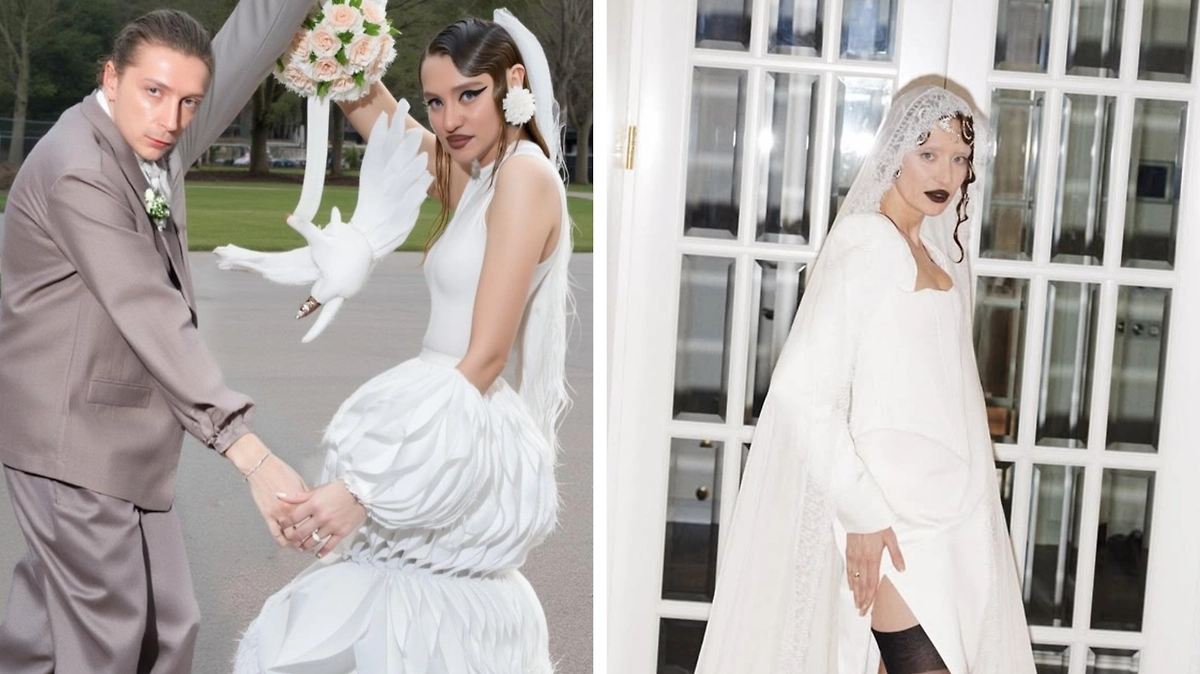 Модель Мария Миногарова и актёр Александр Горчилин поженились в 2025 году. Фото © Instagram (признан экстремистской организацией и запрещён на территории Российской Федерации) / minogarova