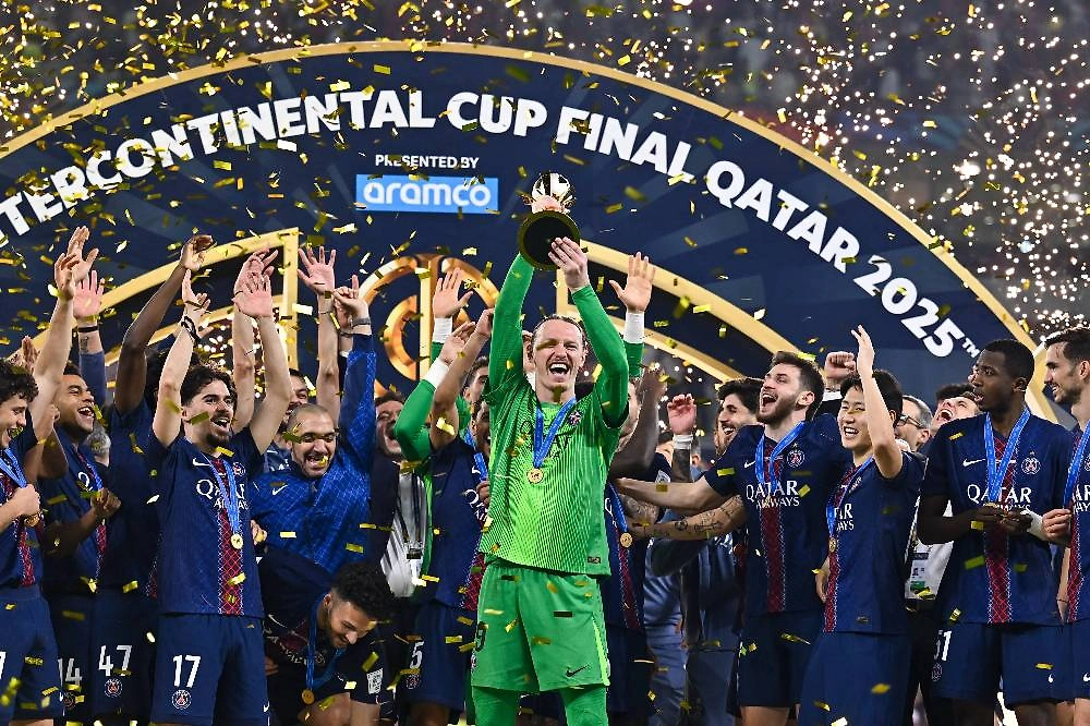 Межконтинентальный кубок ФИФА, финал: ПСЖ (Франция) – «Фламенго» (Бразилия). Фото © ТАСС / EPA / NOUSHAD THEKKAYIL