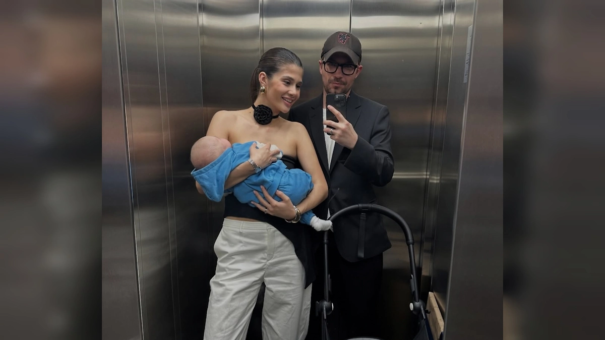 Актёр Александр Петров и его жена Виктория подарили миру ребёнка в 2025 году. Фото © Instagram (признан экстремистской организацией и запрещён на территории Российской Федерации) / actorsashapetrov