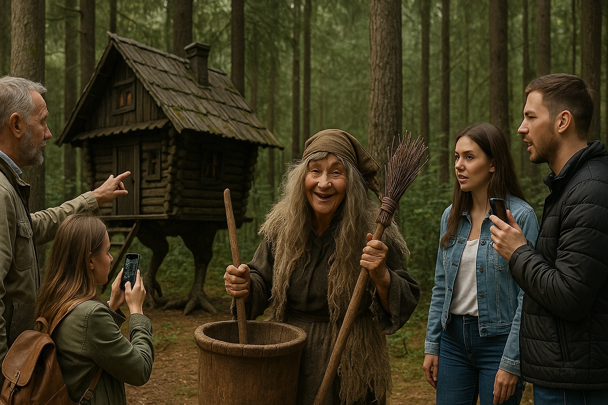 Сказочный туризм в России: куда ехать, чтобы найти родину персонажей из русских сказок. Фото © ChatGPT