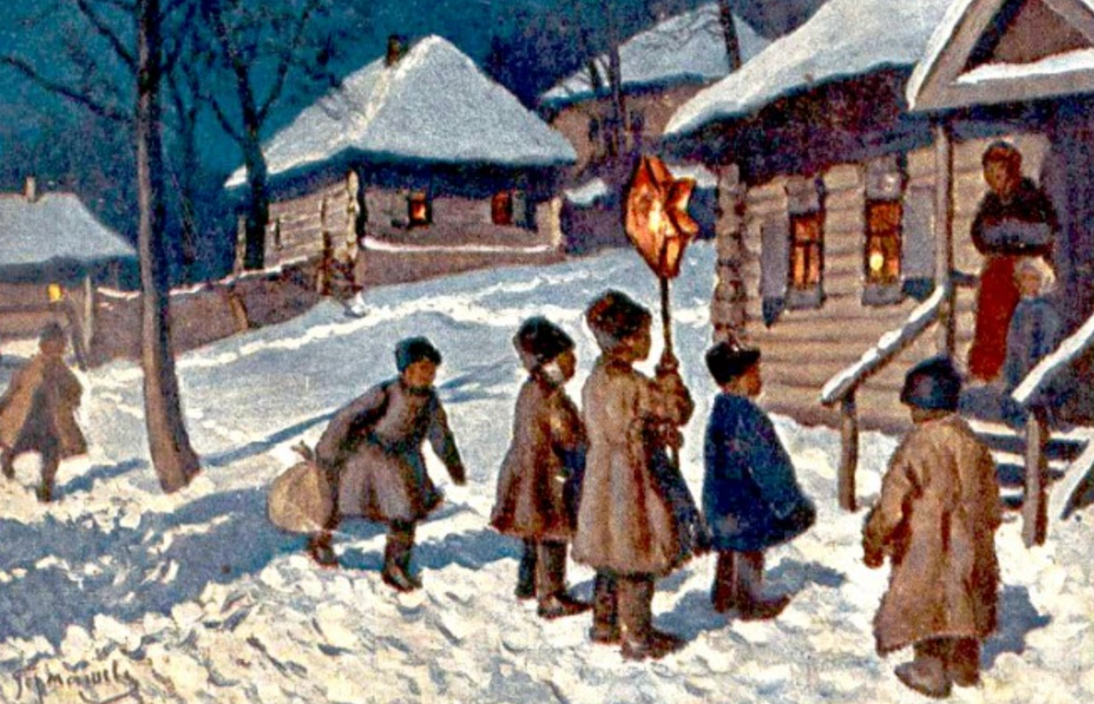 Народные традиции Рождества Христова — какие они у славян? Фото © Wikipedia / Гермашев, Михаил Маркианович