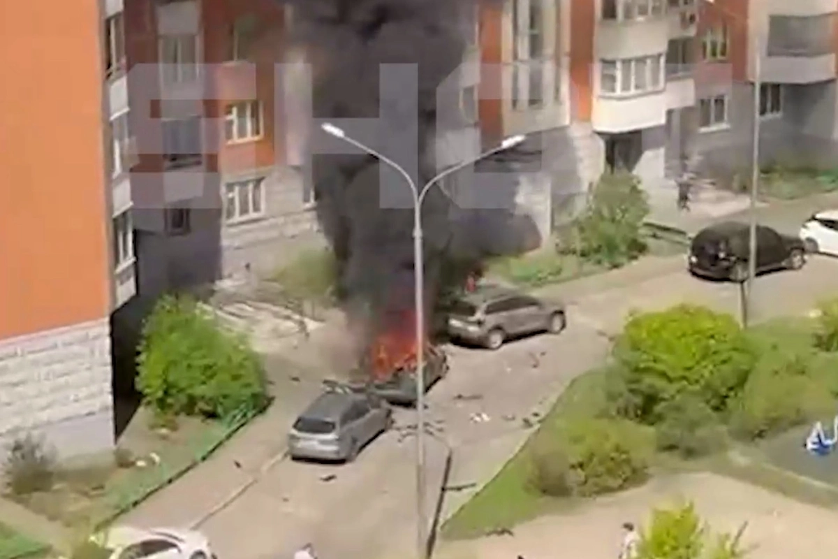 Ярослав Москалик был целью взрыва автомобиля в Балашихе. Фото © Telegram / shot