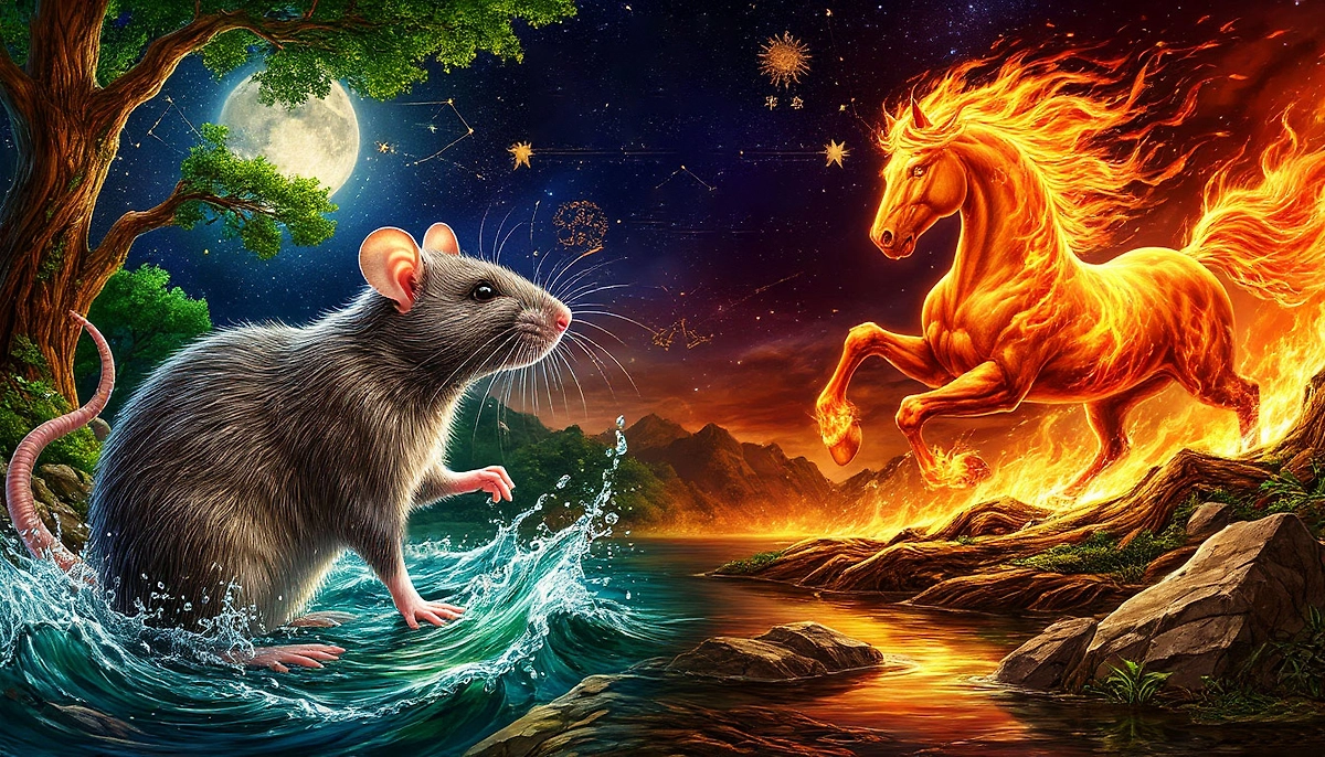 Совместимость Крысы и Лошади по китайскому гороскопу. Фото © «Шедеврум»