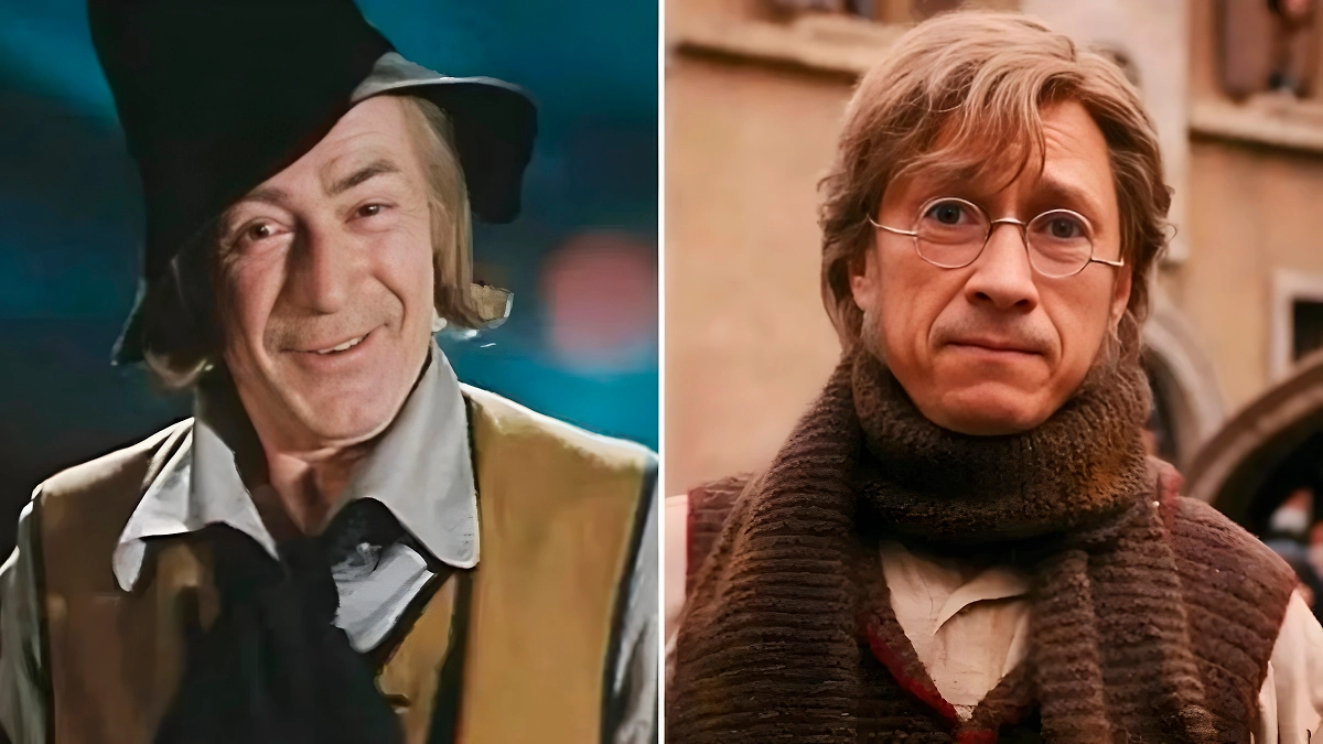 Папа Карло в фильме 1975 года из СССР и сейчас — кто больше работает? Фото © Кадр из фильма «Приключения Буратино», режиссёр Леонид Нечаев, сценаристы Инна Веткина, Алексей Толстой / Kinopoisk © Кадр из фильма «Буратино»