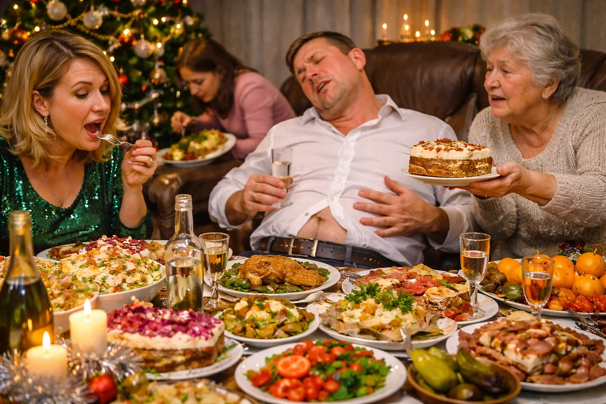 Без чего невозможен Новый год: 7 главных семейных традиций. Фото © GPTChat