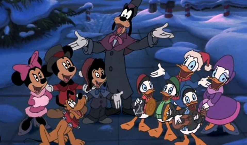Микки и Минни тоже встречают Новый год и Рождество. Фото © Кадр из фильма «Микки: Однажды под Рождество», режиссёр Джан Фалкенштейн и др. / Kinopoisk