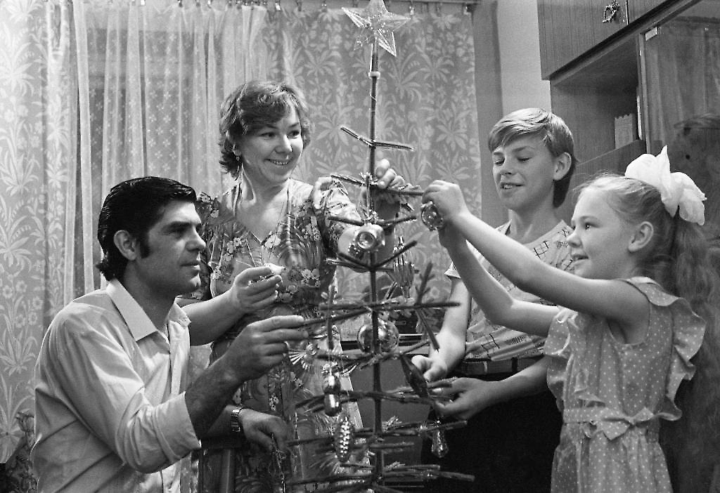 В СССР Новый год стал любимым праздником. Фото © ТАСС / Борис Клипиницер