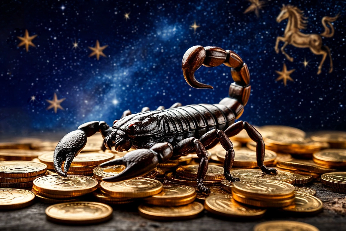 Финансовый гороскоп Скорпиона 2026. Фото © «Шедеврум»