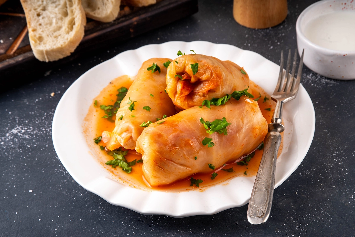 Постные голубцы на Сочельник. Фото © Shutterstock / FOTODOM / Rimma Bondarenko