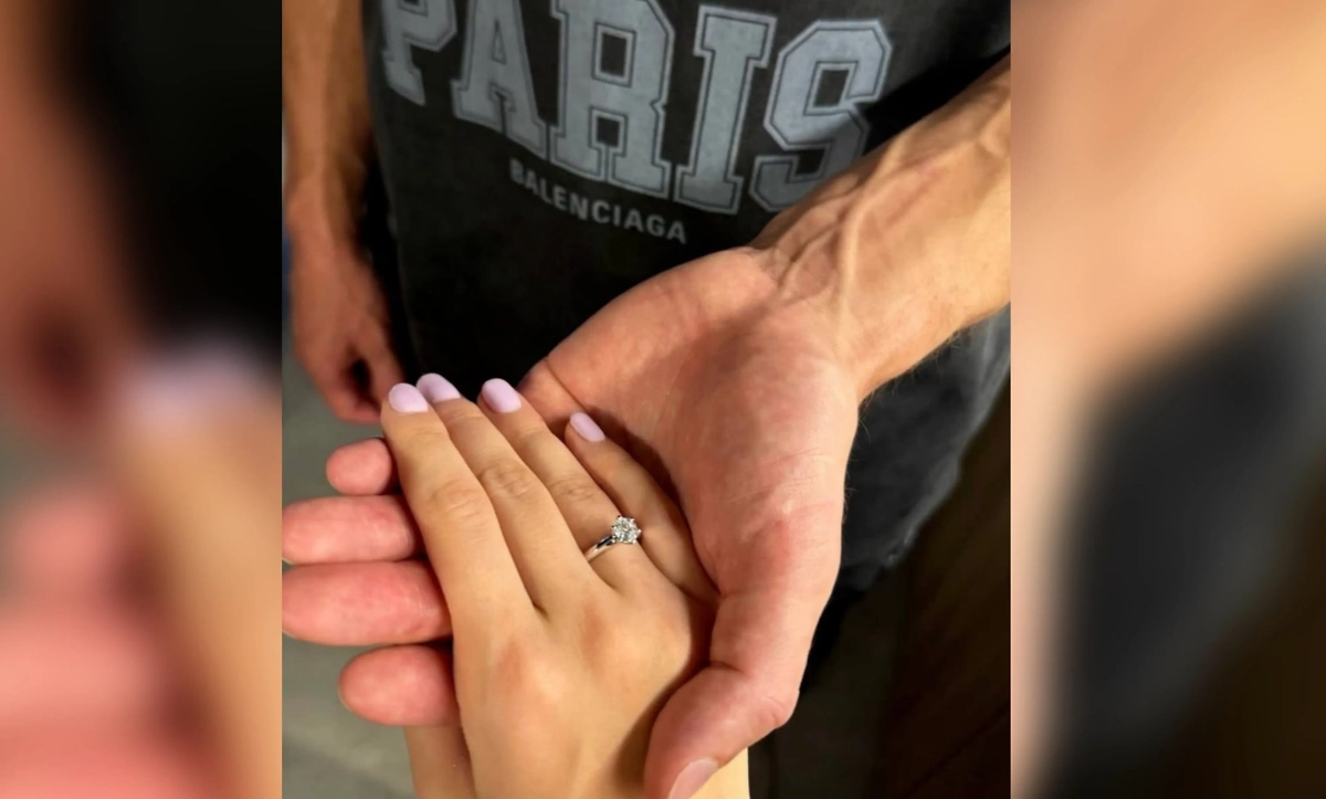 Дмитрий Соловьёв сделал предложение Дине Авериной. Фото © Instagram (признан экстремистской организацией и запрещён на территории Российской Федерации)/ dinaverina98