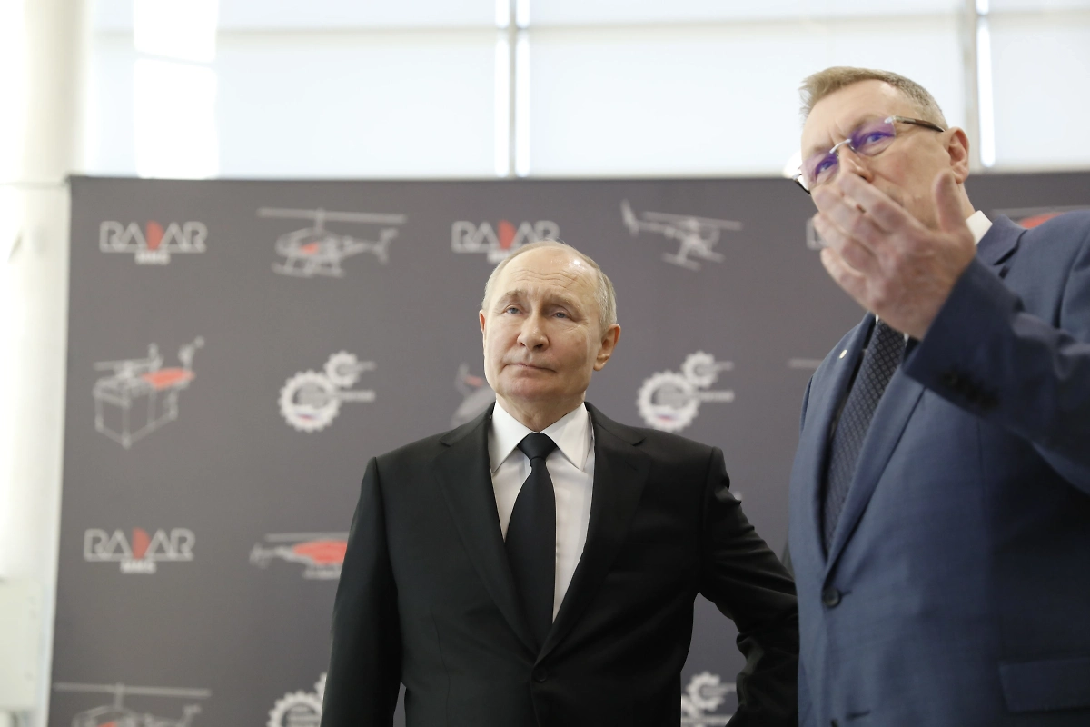 Путин на «Радар ммс». Фото © Life.ru