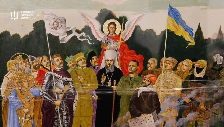 Та самая «икона» с Будановым*. Фото © СПЖ