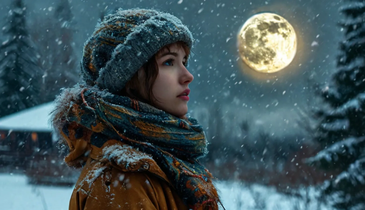 Романтичная и Денежная Луна 12 февраля: когда будет полнолуние в феврале и что оно значит. Фото © «Шедеврум»