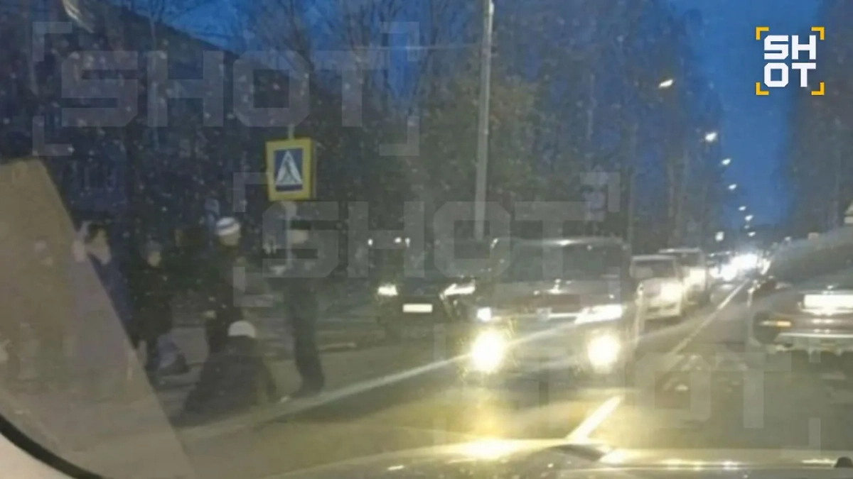 Буйнов сбил женщину. Фото © Telegram / SHOT